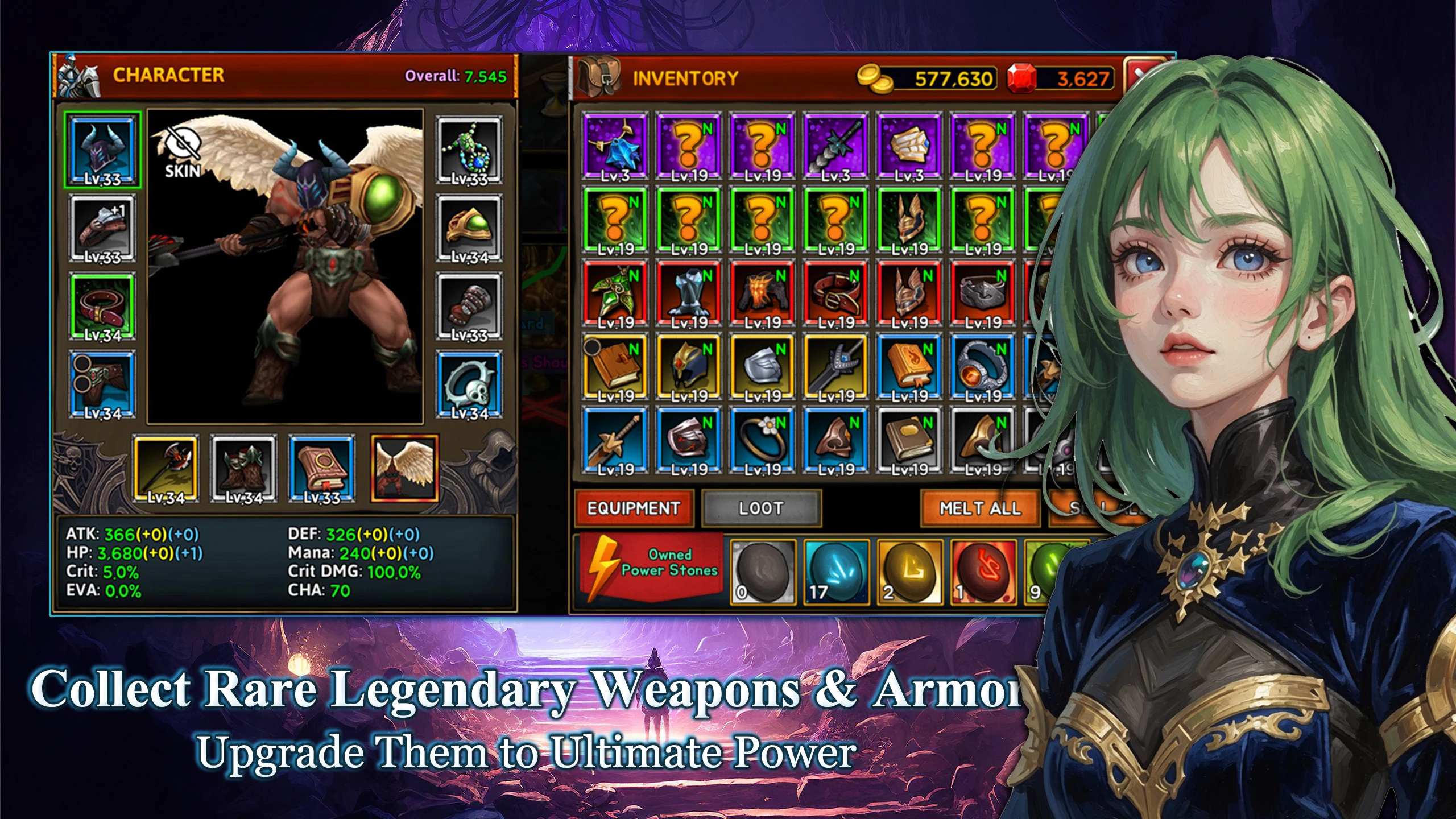 Demon Quest : Dungeon RPG screenshot