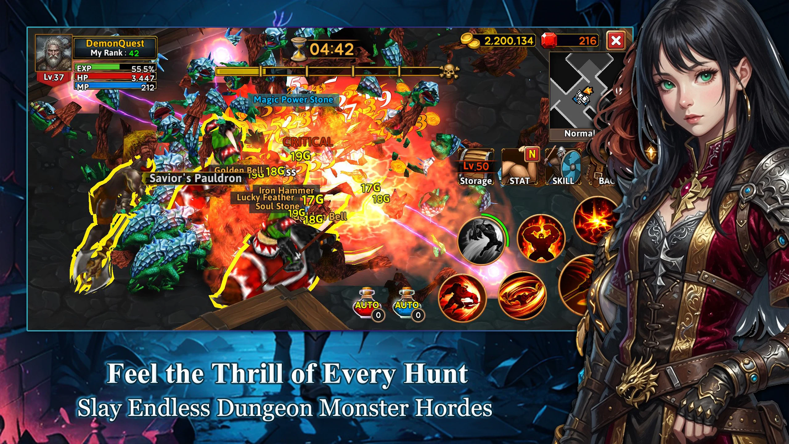 Demon Quest : Dungeon RPG screenshot